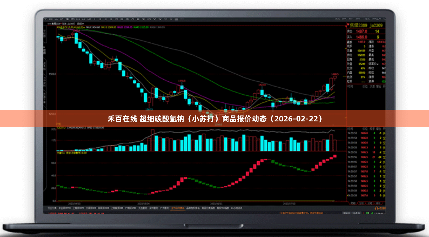 禾百在线 超细碳酸氢钠（小苏打）商品报价动态（2026-02-22）