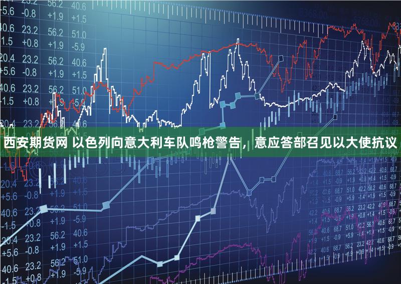 西安期货网 以色列向意大利车队鸣枪警告，意应答部召见以大使抗议