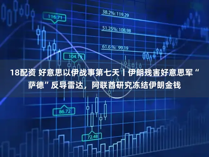 18配资 好意思以伊战事第七天丨伊朗残害好意思军“萨德”反导雷达，阿联酋研究冻结伊朗金钱