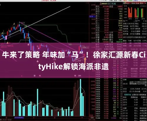 牛来了策略 年味加“马”！徐家汇源新春CityHike解锁海派非遗