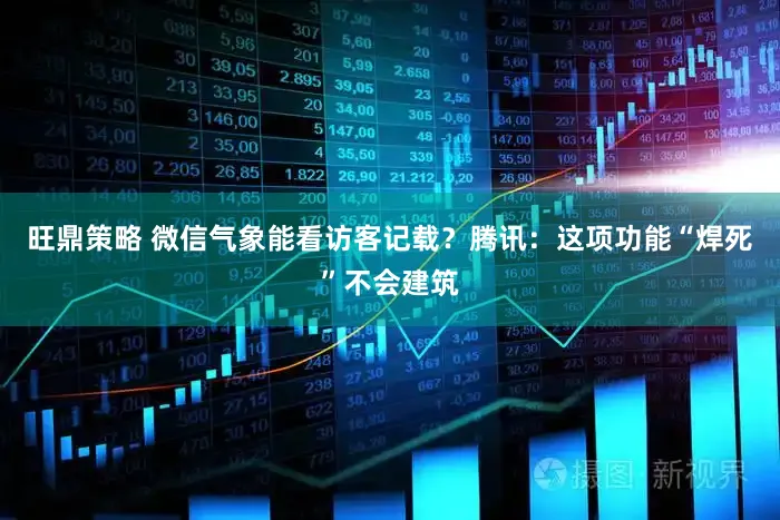 旺鼎策略 微信气象能看访客记载？腾讯：这项功能“焊死”不会建筑